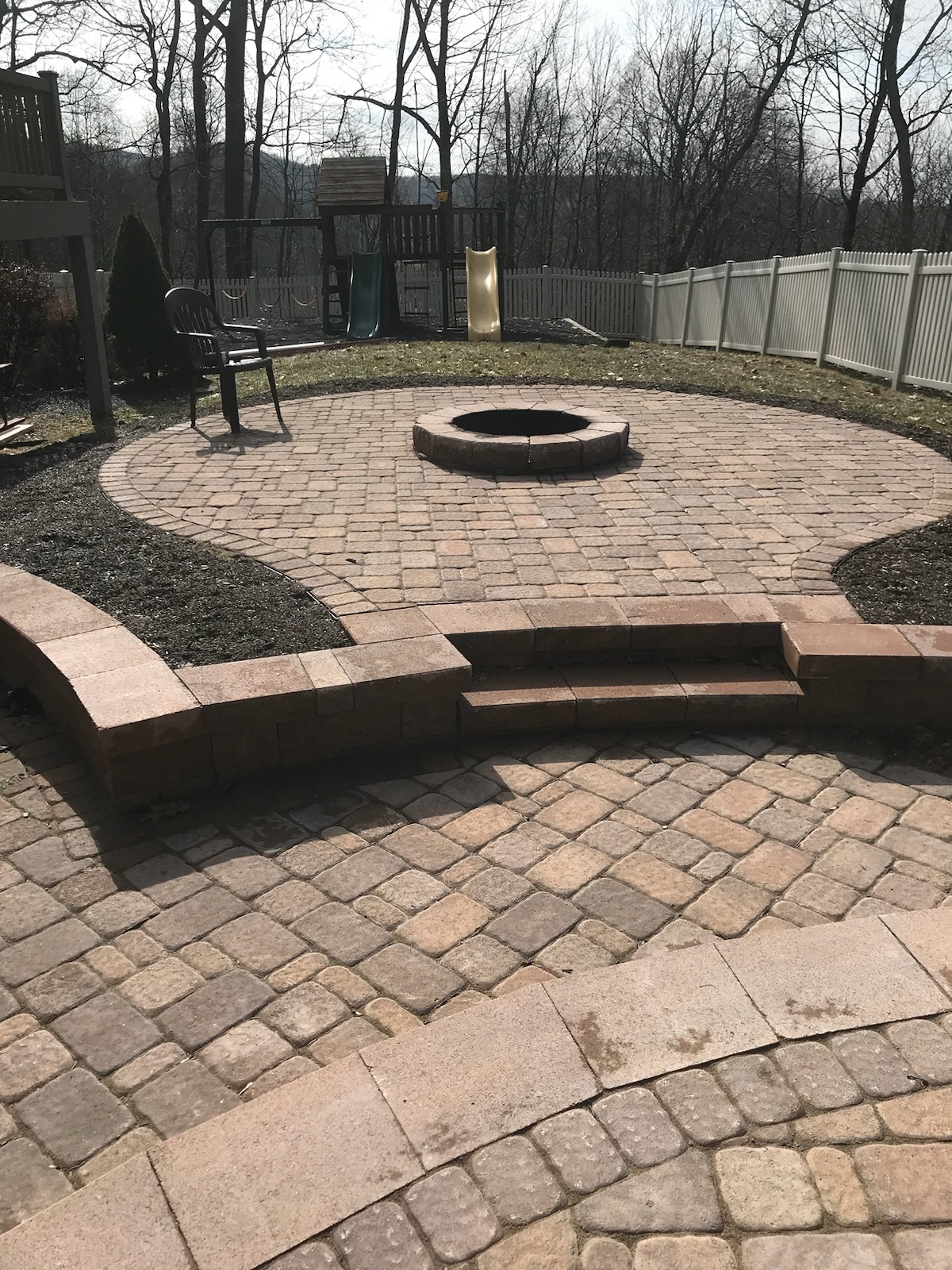 Fire Pit Masonry Work