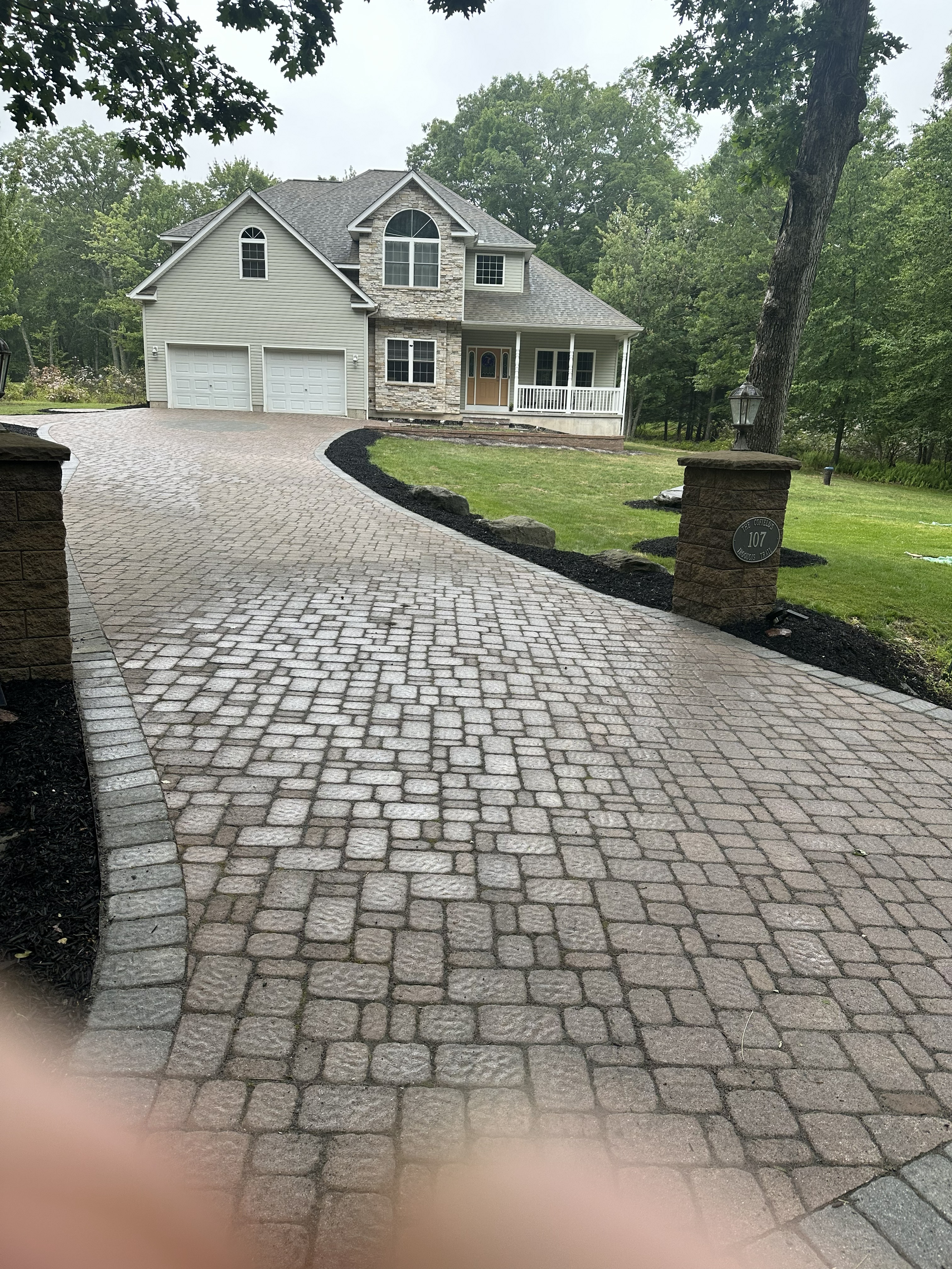 Driveway Masonry Project