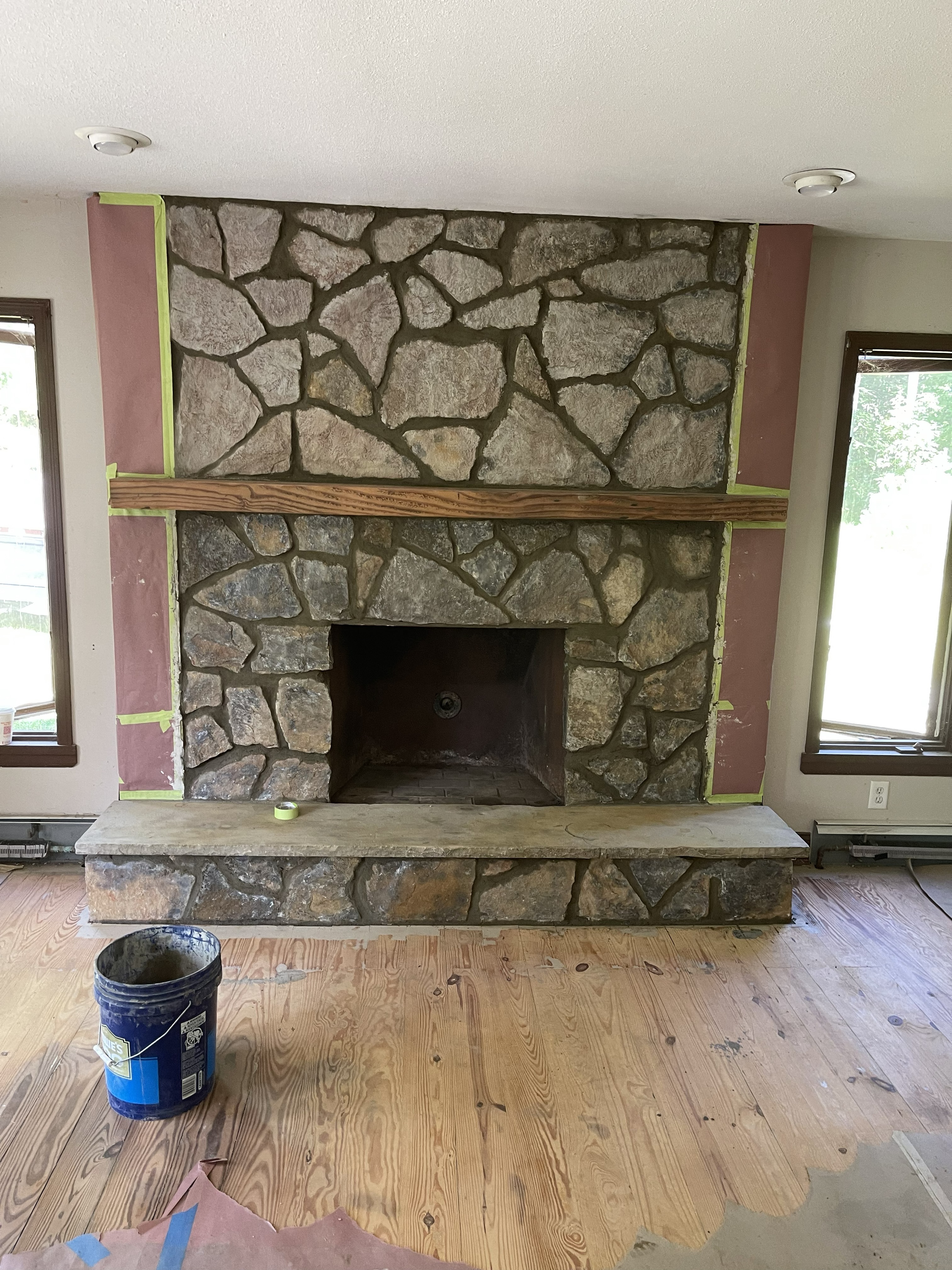 Hearth Masonry Work